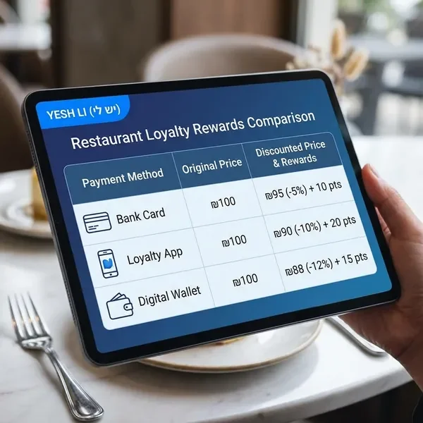 השוואת הטבות אוכל